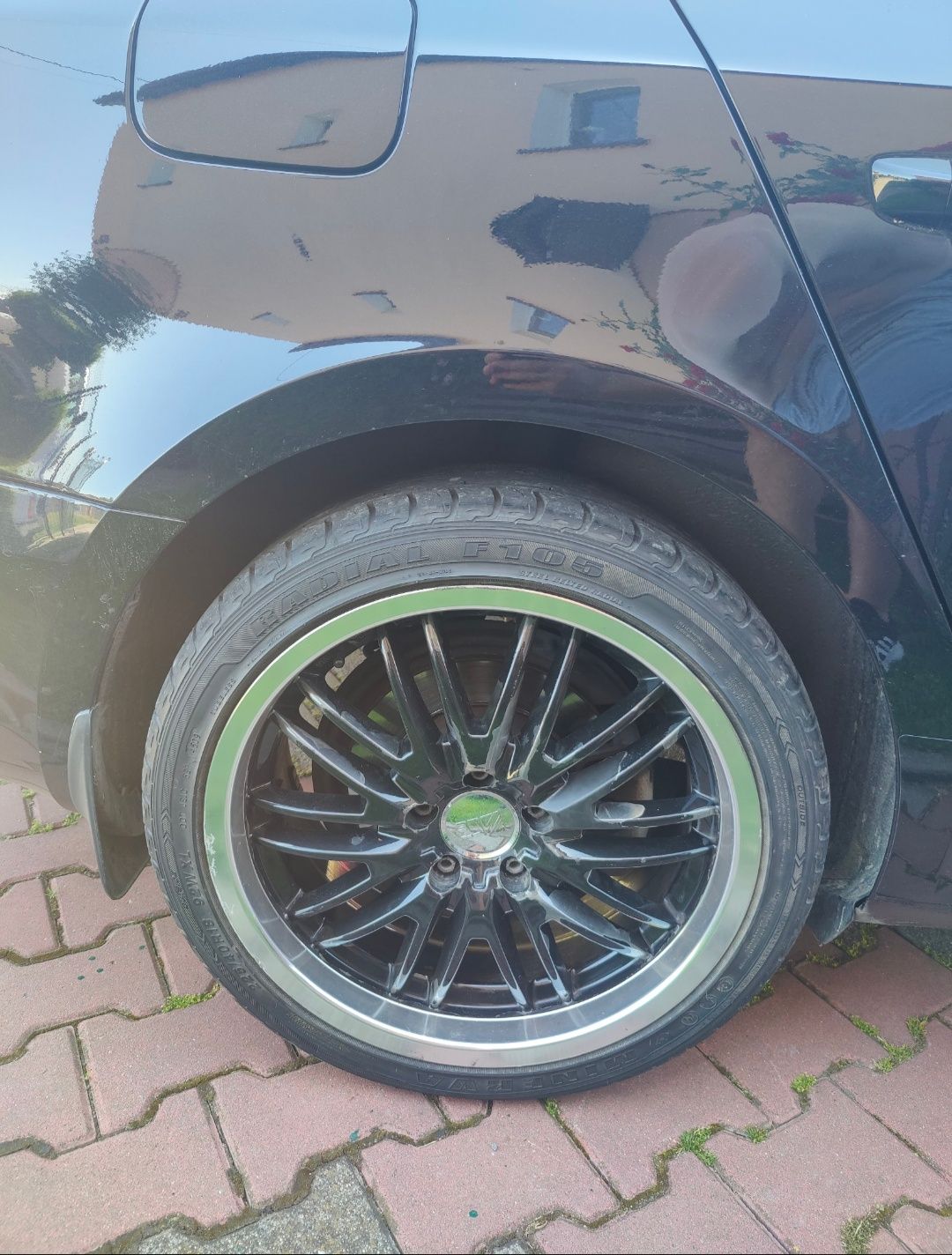 Felgi koła ACE 18 cali  5x112 et40 VW Skoda Audi Bridgestone 2023r