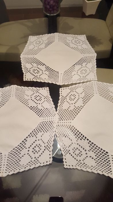 Panos de linho novos