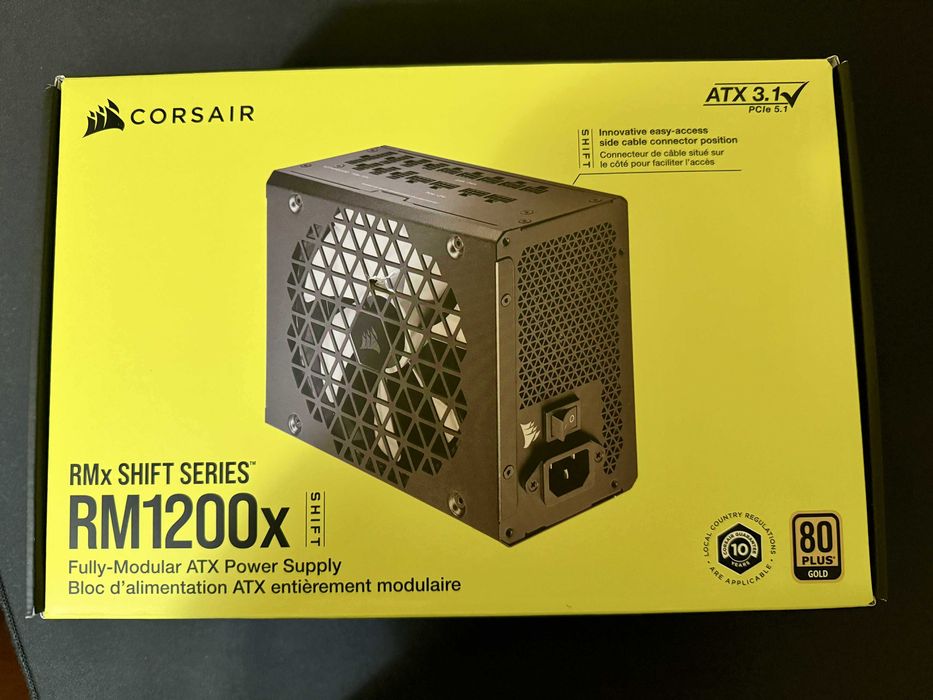 Corsair RM1200x Shift Series 1200W 80 PLUS Full Modular