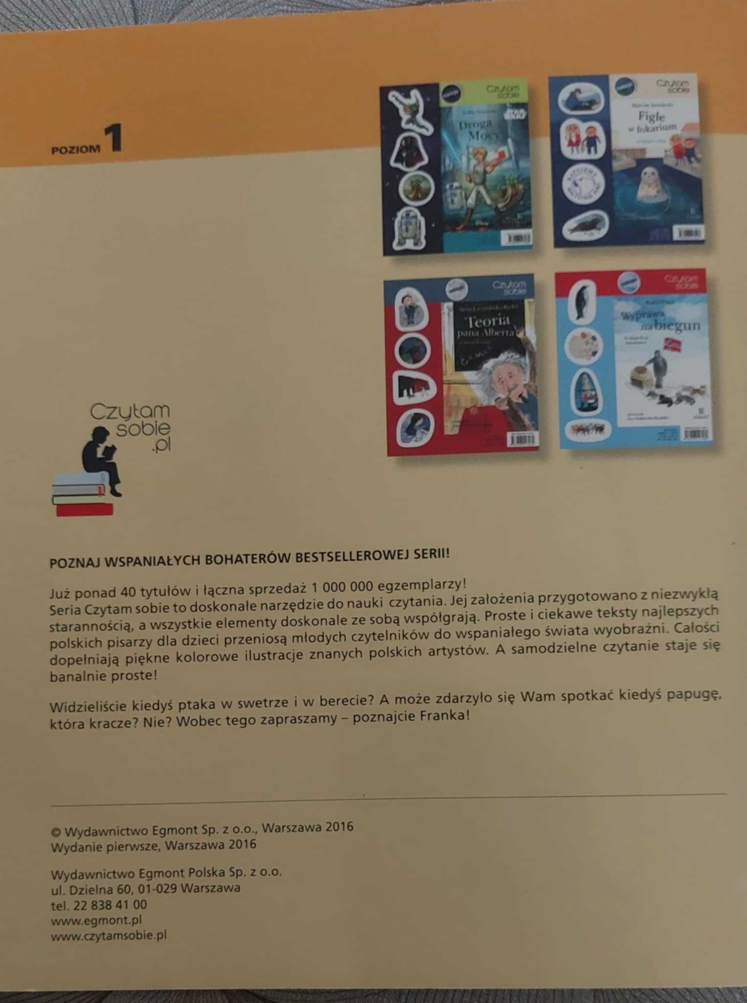 "Psotny Franek" Czytam sobie