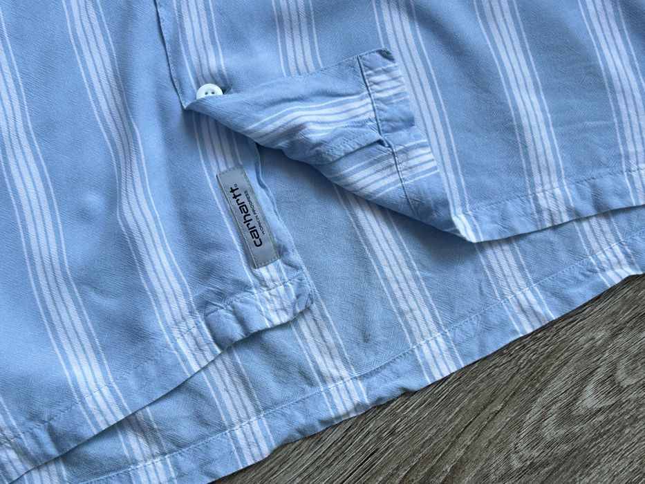 Męska Koszula CARHARTT Chester Shirt  Krótki rękaw Old Money roz M