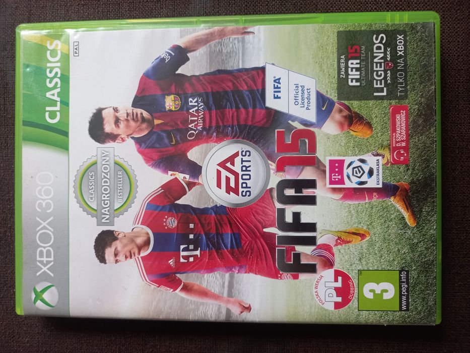 Gra Fifa 15 na konsolę xbox 360 polska wersja!