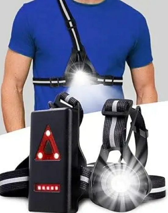 Дождевик на велосипед новый, жилет аккумуляторный для вело, бігу