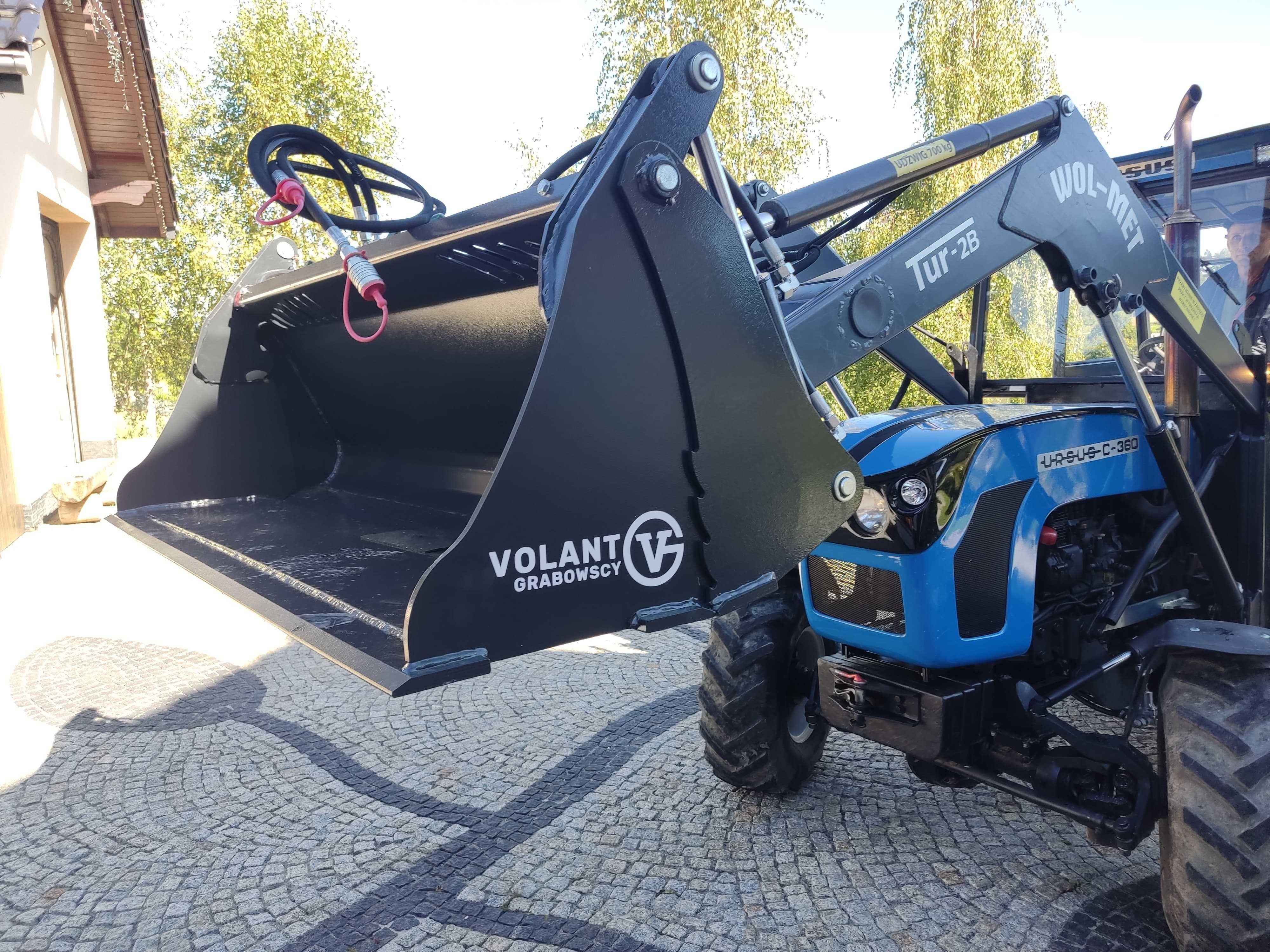 Nowa solidna łyżka 4w1 korsarz łycha Volant do ładowacza do tura