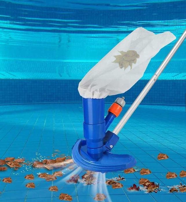Odkurzacz do Czyszczenia Dna Basenu Oczka Wodnego Zestaw Pod Wąż