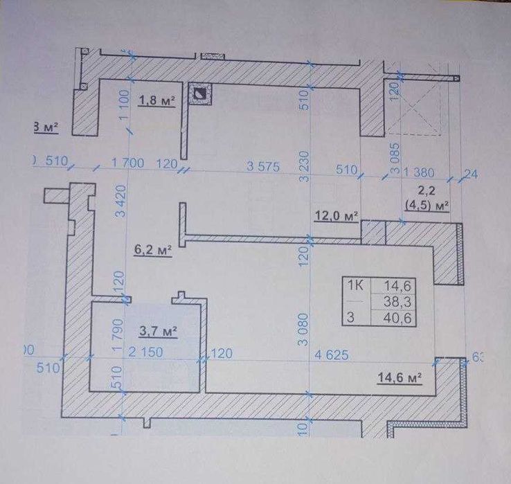 ГОТОВА 1 кім. квартиру  ЖК Міленіум