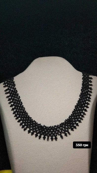 Кольє-силянка з бісеру