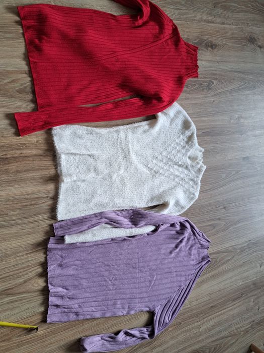 Polgolf sweterek alpaka zestaw komplet