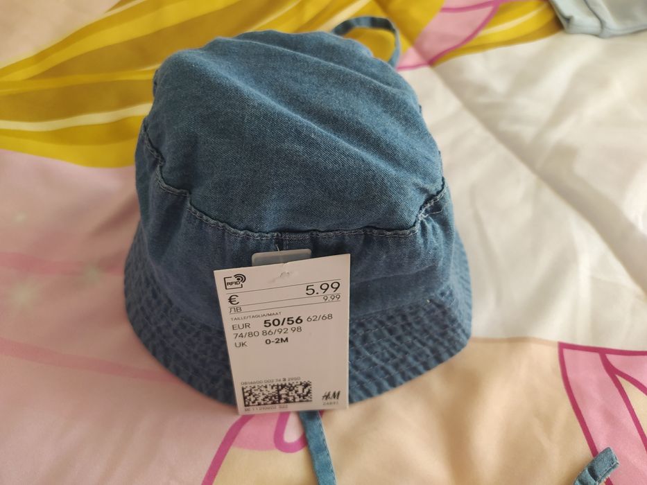 Chapéu novo ganga 0-2 meses