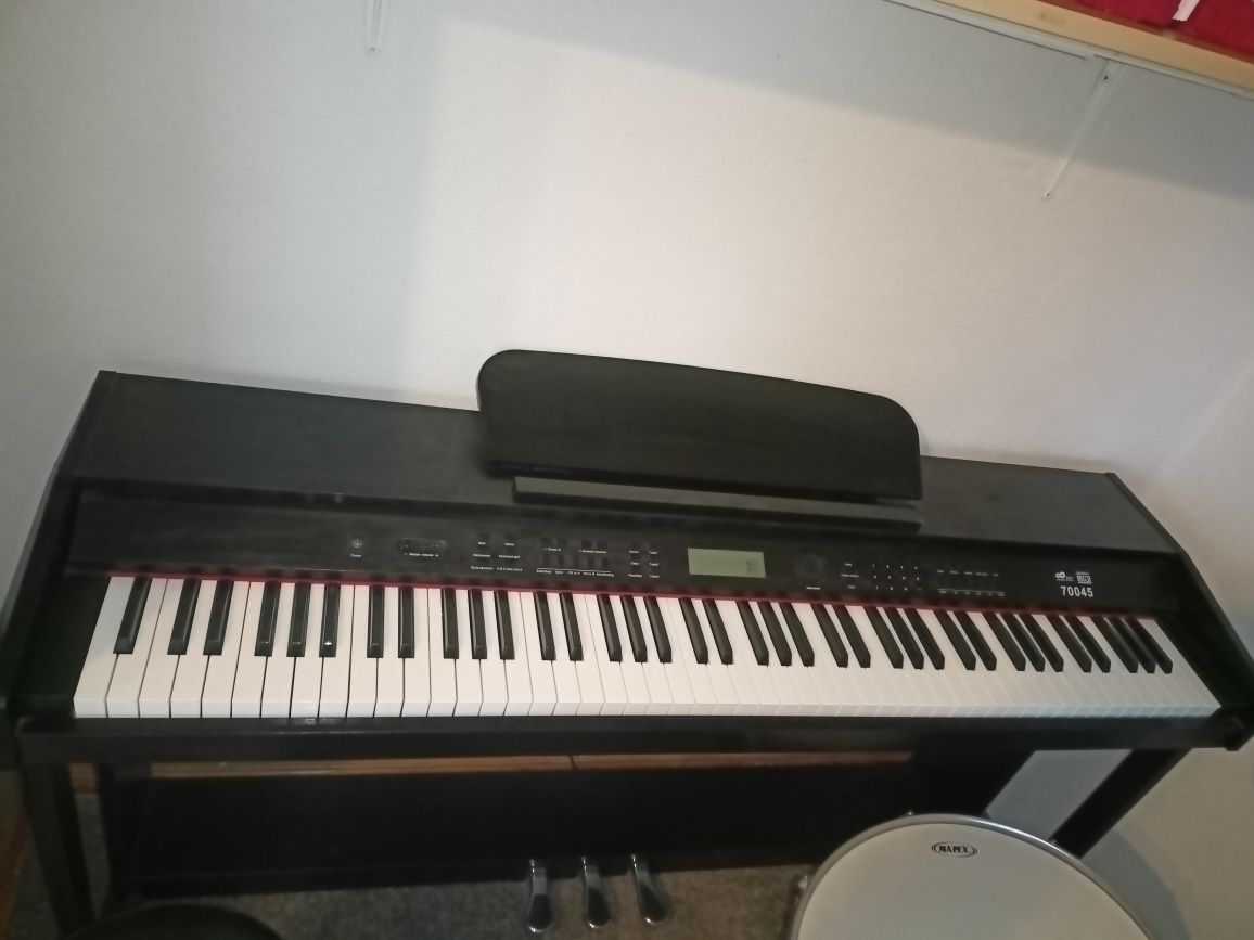 Pianino 88 klawiszy Vida XL 70045