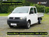 Volkswagen Transporter  T6 Doka Klima Brygadówka tylko 97 tys.KM Faktura MARŻA