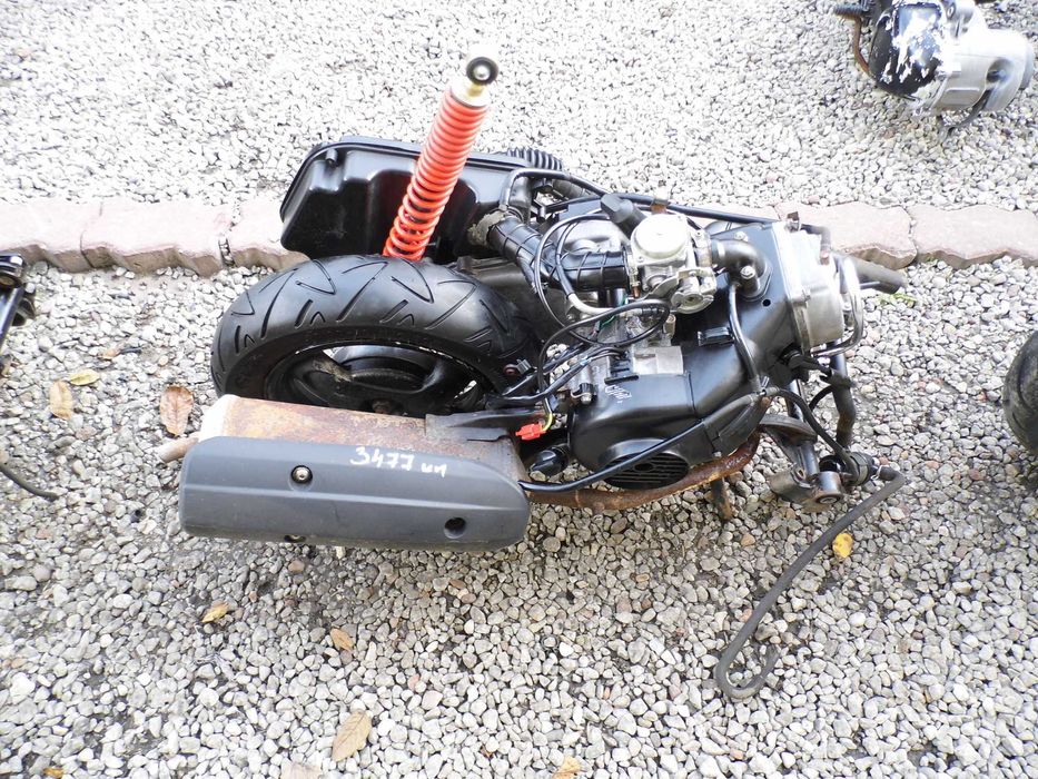 SILNIK KYMCO AGILITY 50 4T koło 10 sprawny gwar wys 3447 km