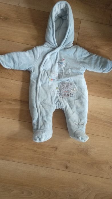 Kombinezon jesienny zimowy noworodek 50 56