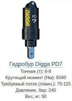 Гидровращатель Diggа PD7