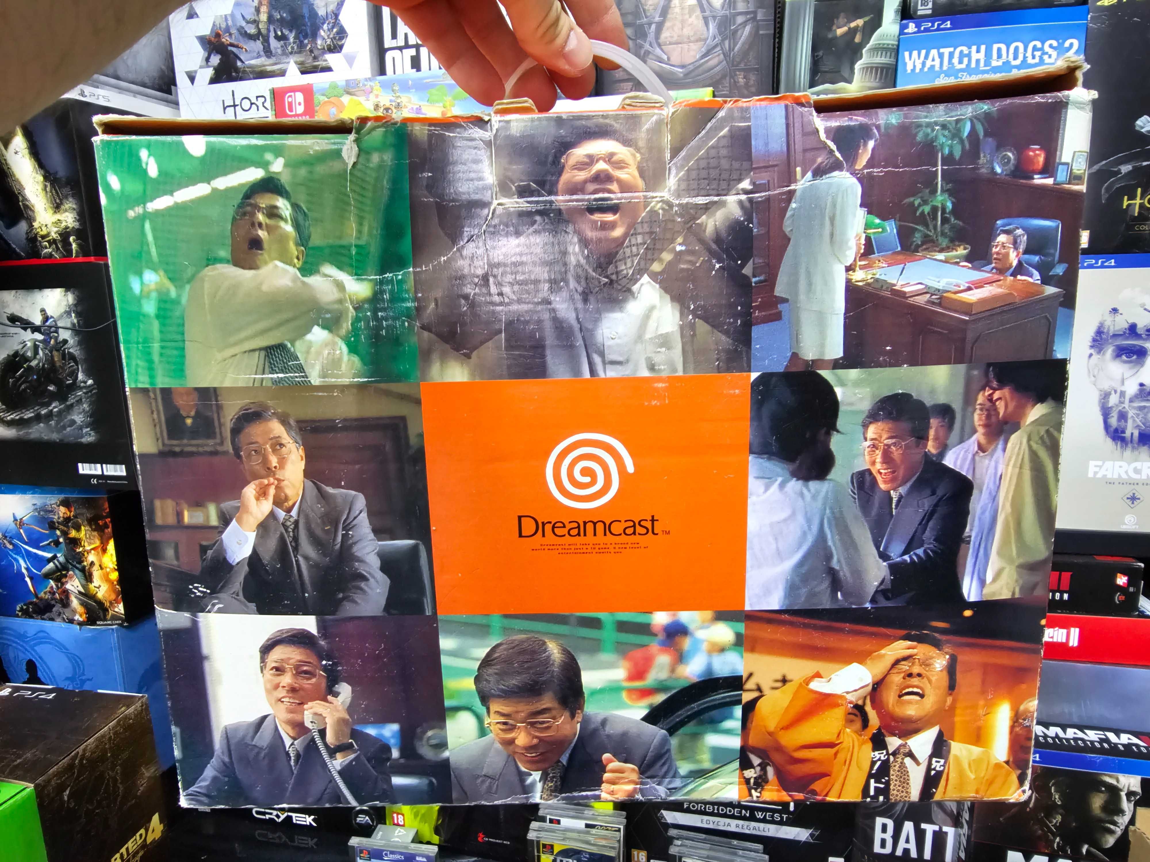Konsola SEGA Dreamcast HKT-3000 NTSC-J pełen fabryczny komplet SKLEP
