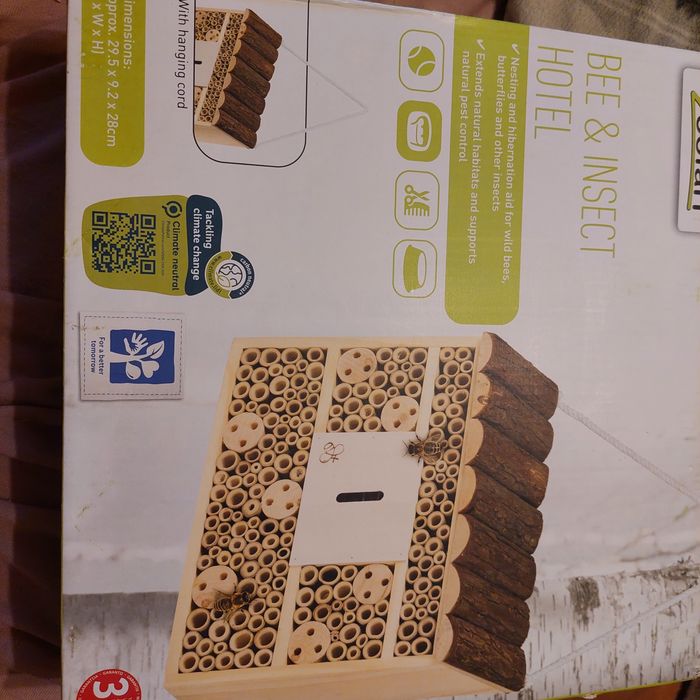 Domek przechowywania dla owadów