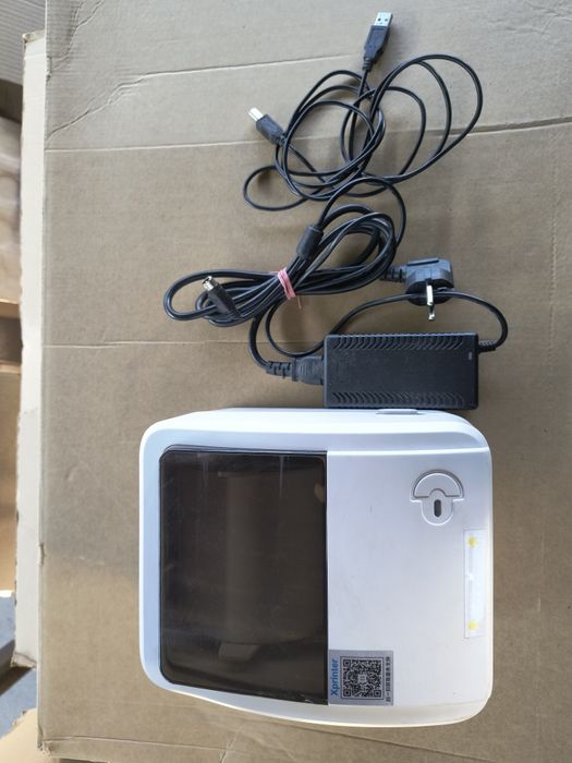 Термопринтер Xprinter XP-420B для наклеек Новой почты