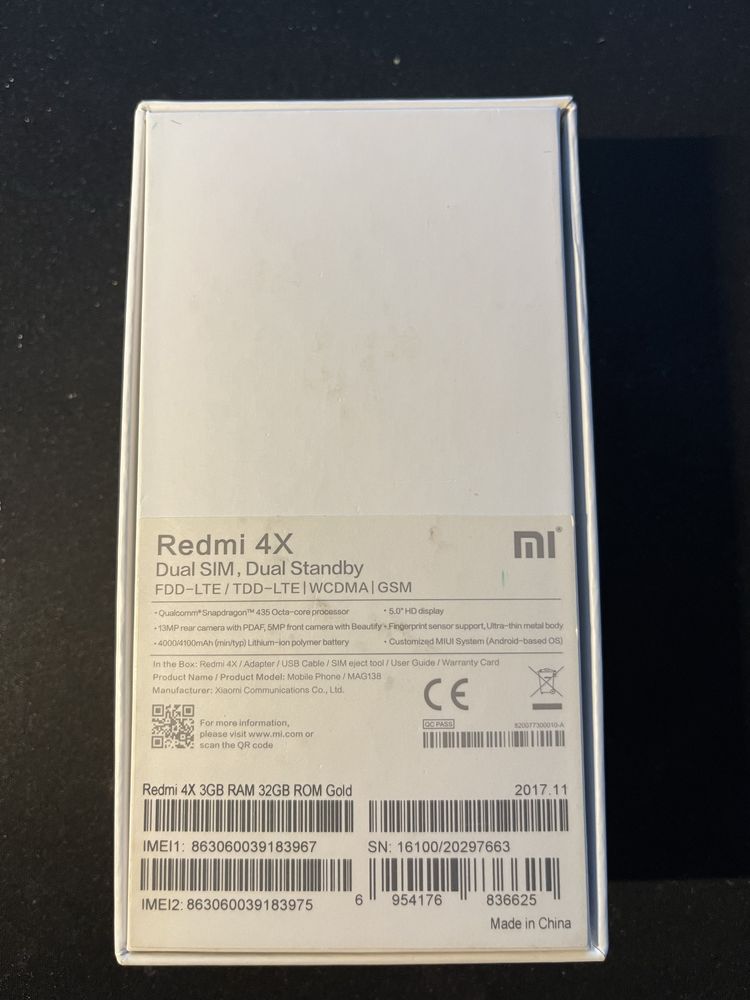 Xiaomi redmi 4x (na części)