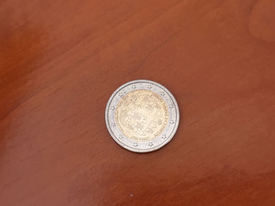 Moeda 2 euros JMJ - Jornadas mundiais da juventude