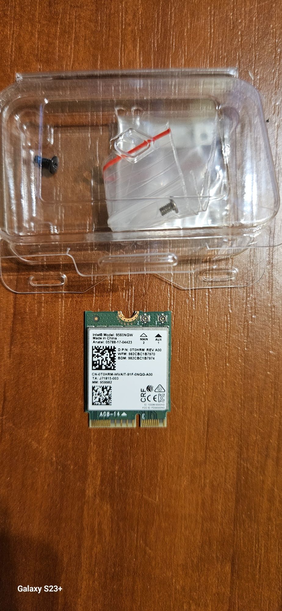 Wi-Fi модуль Intel 9560NGW 1.73Gbps | Bluetooth 5.0 | M.2