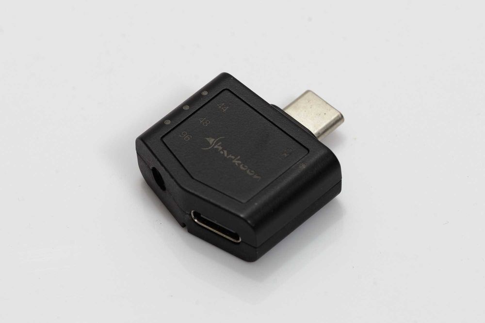 Karta dźwiękowa smartfona Sharkoon Mobile DAC PD czarny