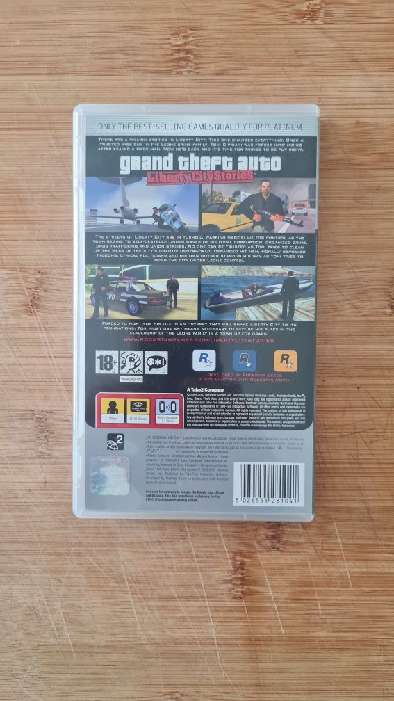 Grand theft auto gta PSP