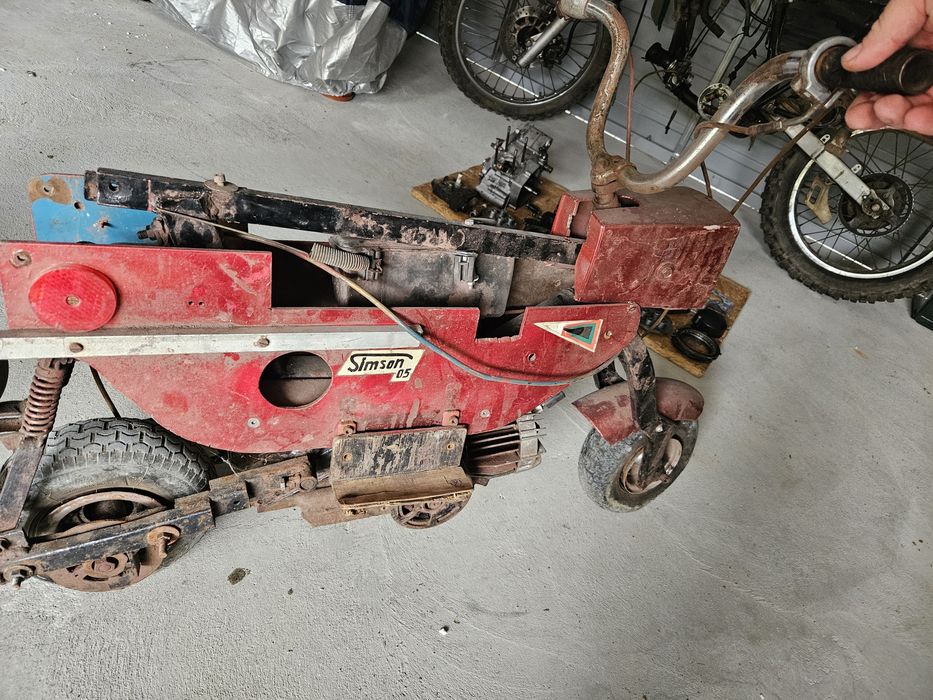 Motorynkę silnik simson mofa1