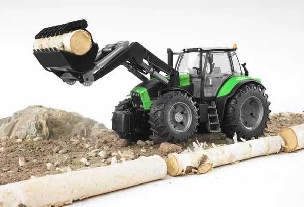 BRUDER - Ciągnik Deutz-Fahr Agrotron X720 z ładowaczem czołowym