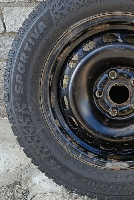 Колеса 5x112 з резиною Sportiva Snow Win 195/65/r15 91T