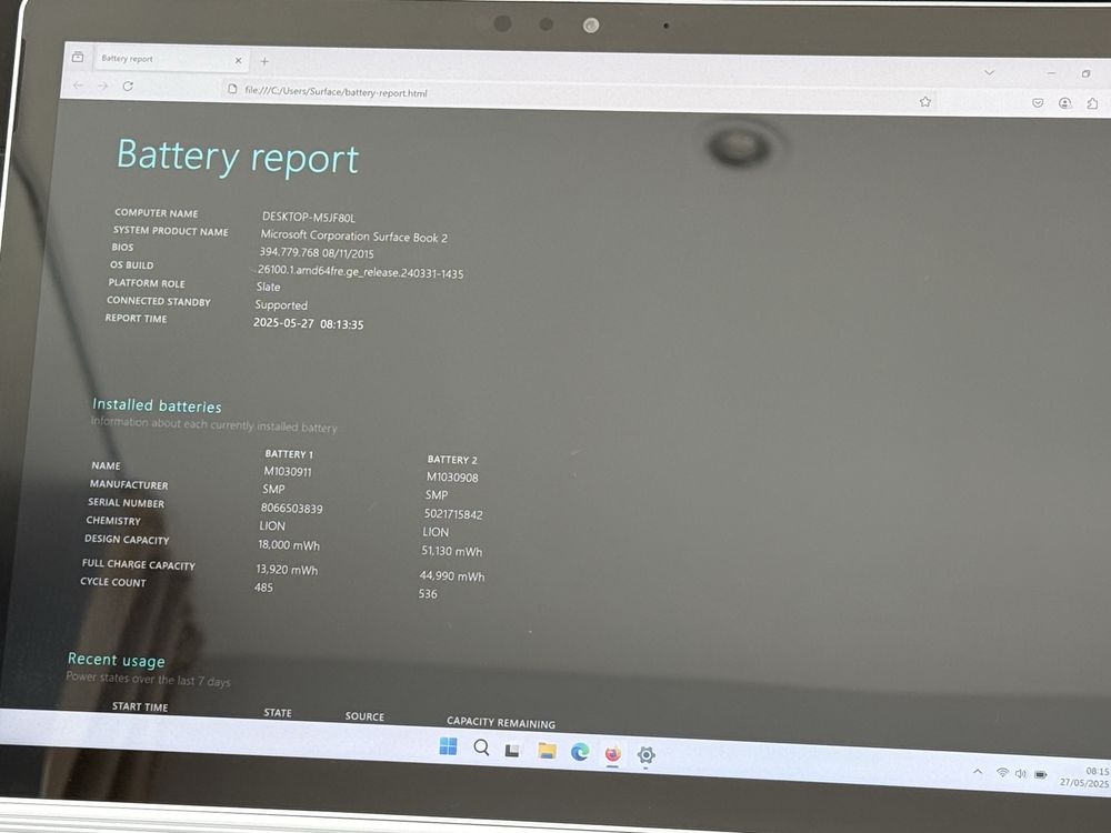 Microsoft Surface Book 2 13” i5 8/256 + Dock