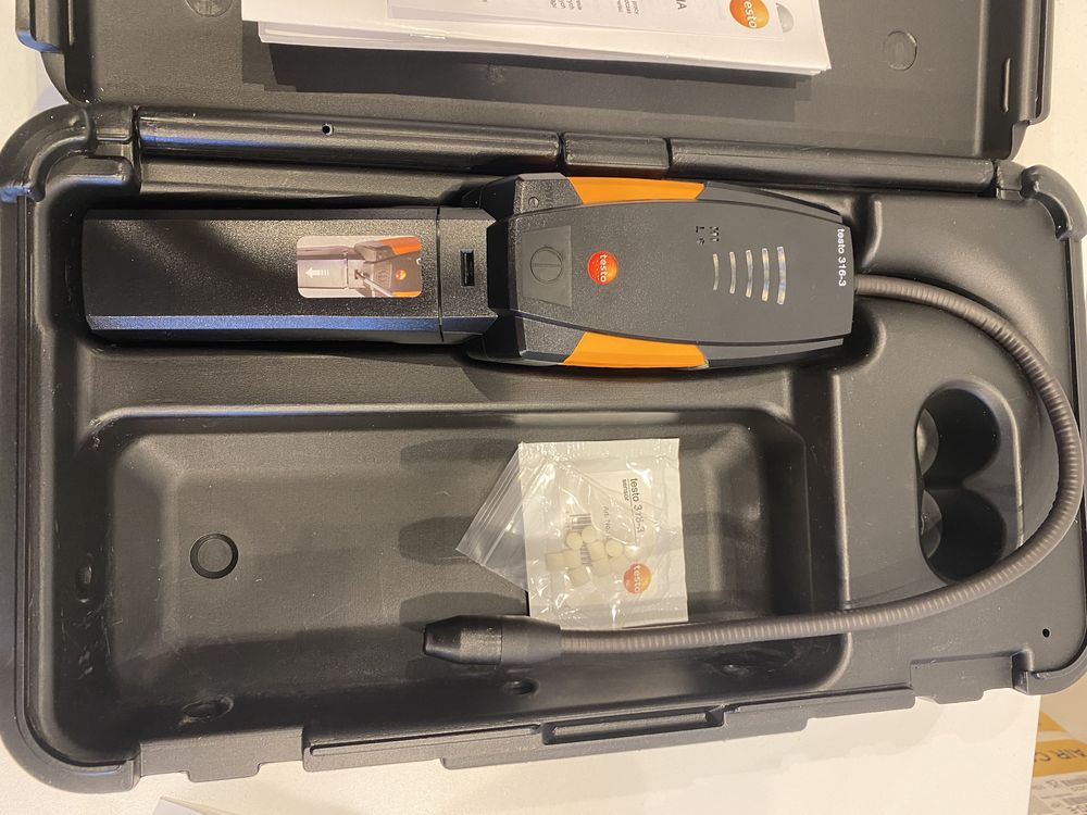 Testo 316-3 detektor czynnika chlodniczego F-gazy