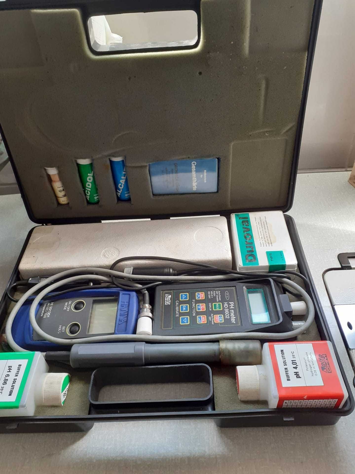 Mala com Medidores de PH