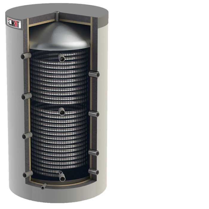 Bufor z wężownicą CWU 1000L Bufor higieniczny 1000L Bufor CWU 1000L