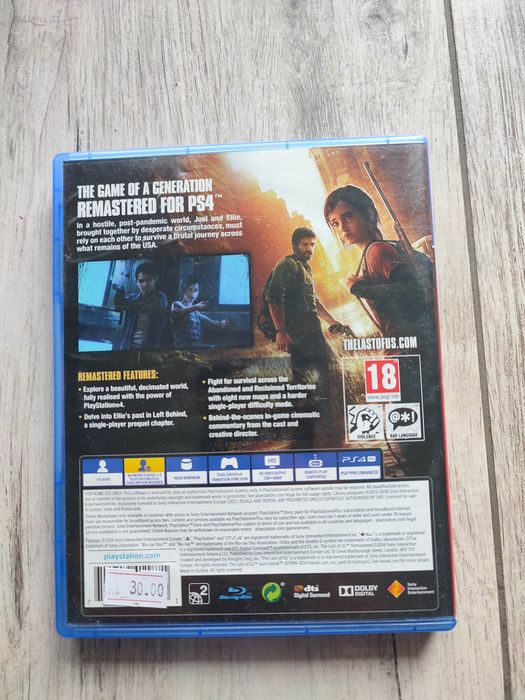 The Last Of Us PlayStation 4