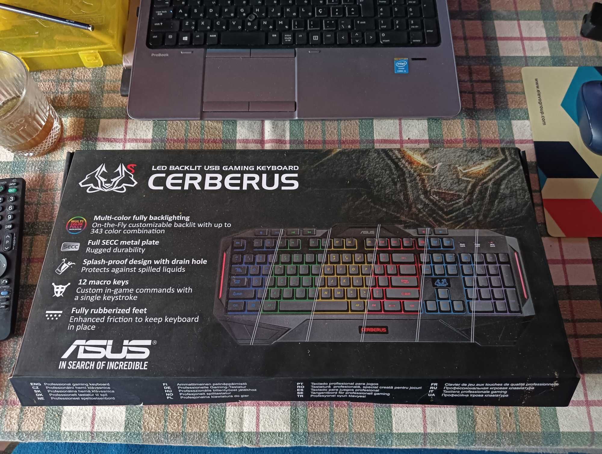 Teclado Gaming ASUS Cerberus MKII