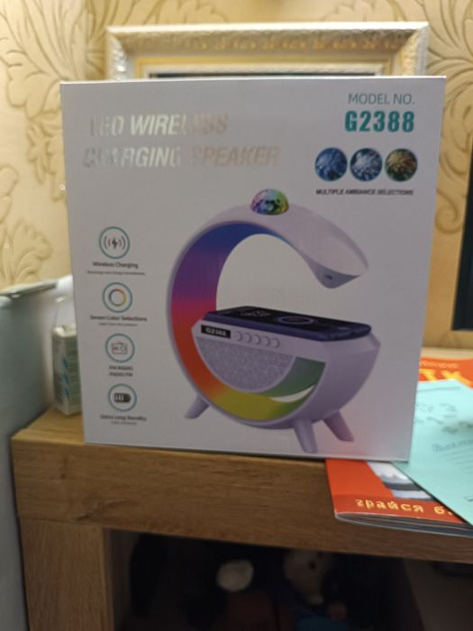 Лампа-нічник ,звукова колонка