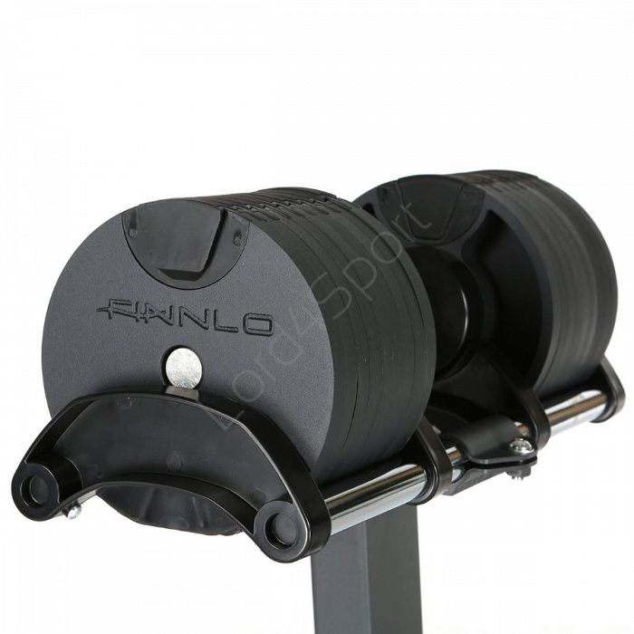 Zestaw hantli systemowych na stojaku FINNLO SMARTLOCK 2x32 kg