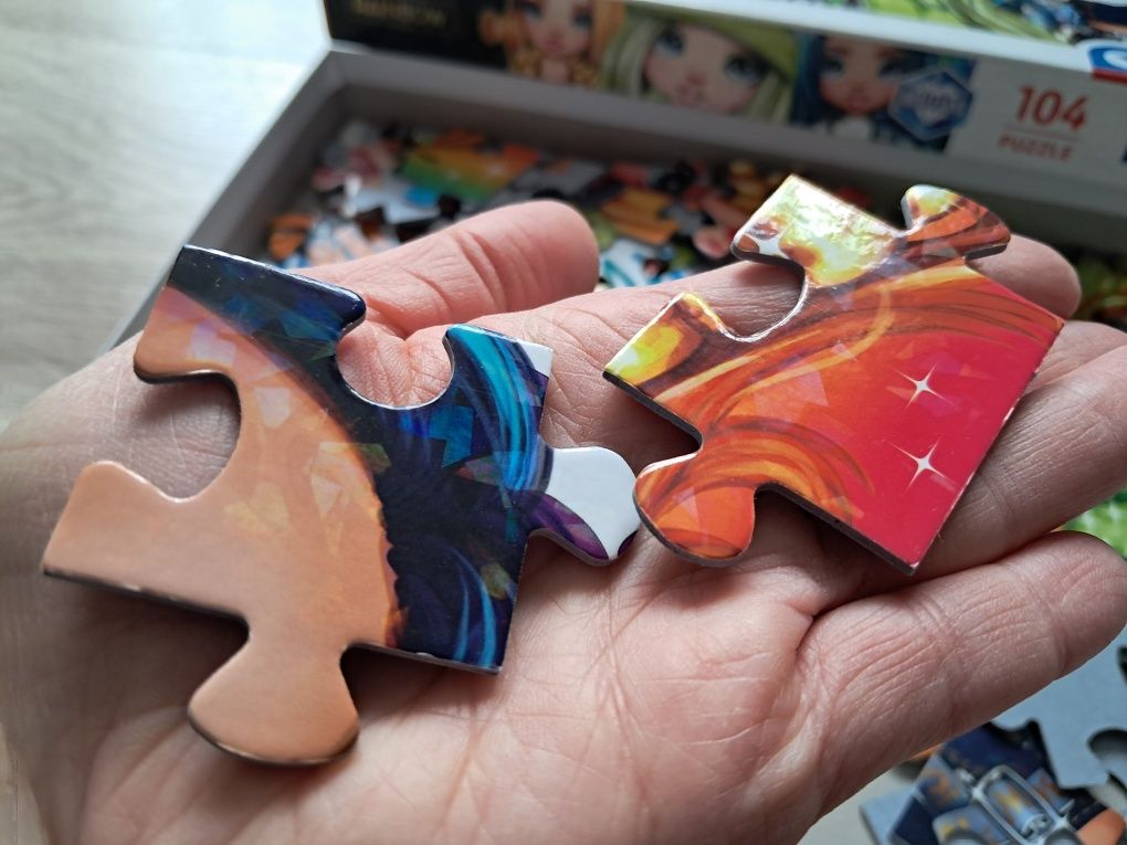 Puzzle 100 szt. LOL, My Little Pony, Rainbow High