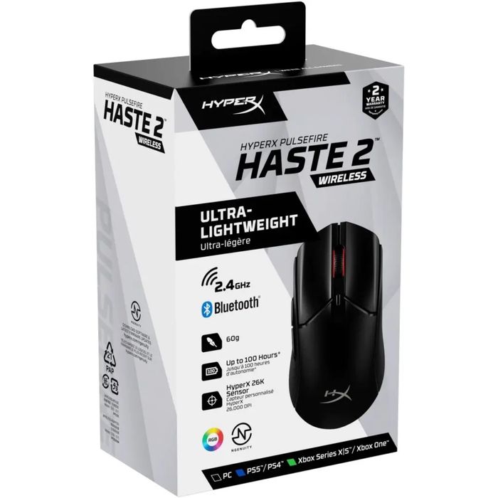 мишка hyperx x haste 2