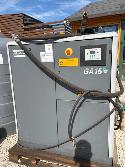 Kompresor śrubowy Atlas Copco GA 15