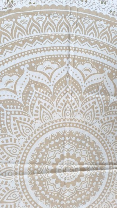 Duża narzuta obrus gobelin typu Mandala 142x204 cm