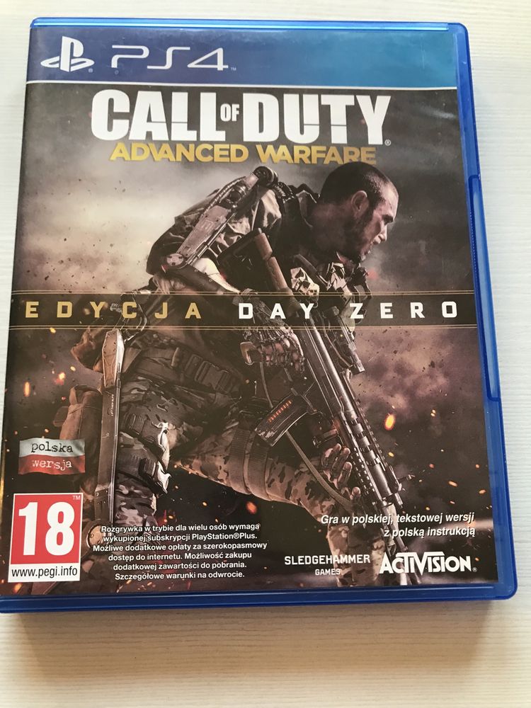 Call of duty advanced warfare doe day one gra na ps4 gry playstation