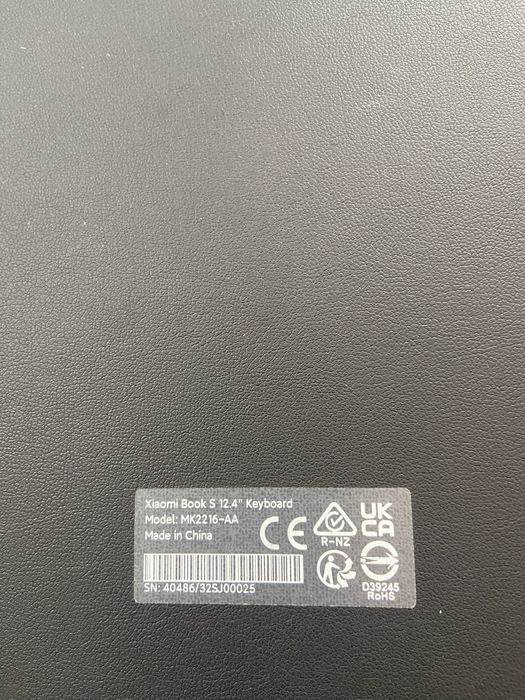 Inteligentne etui na klawiaturę do XiaoMi Book S 12.4