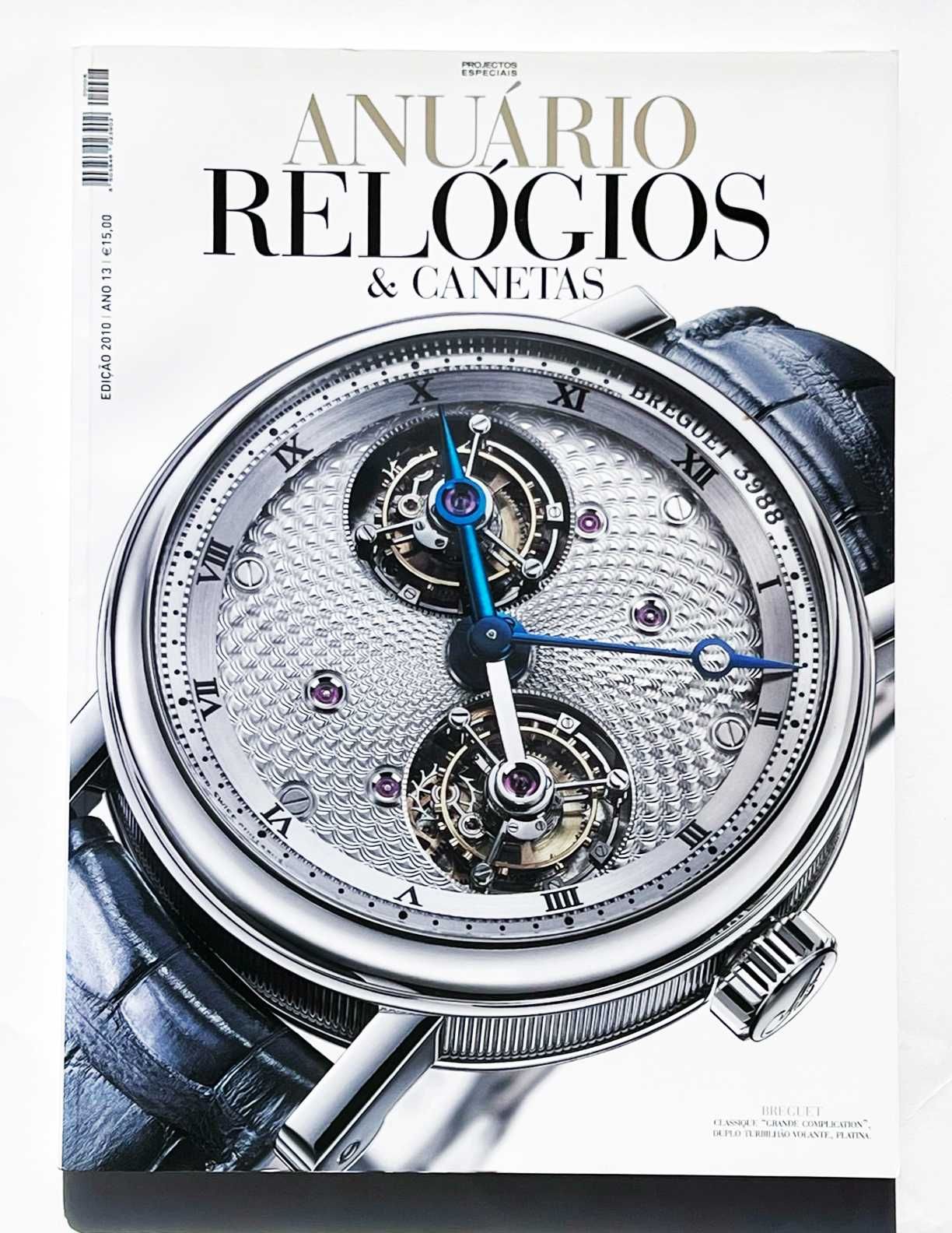 9 Anuários Relogios e Canetas (2003 a 2014)