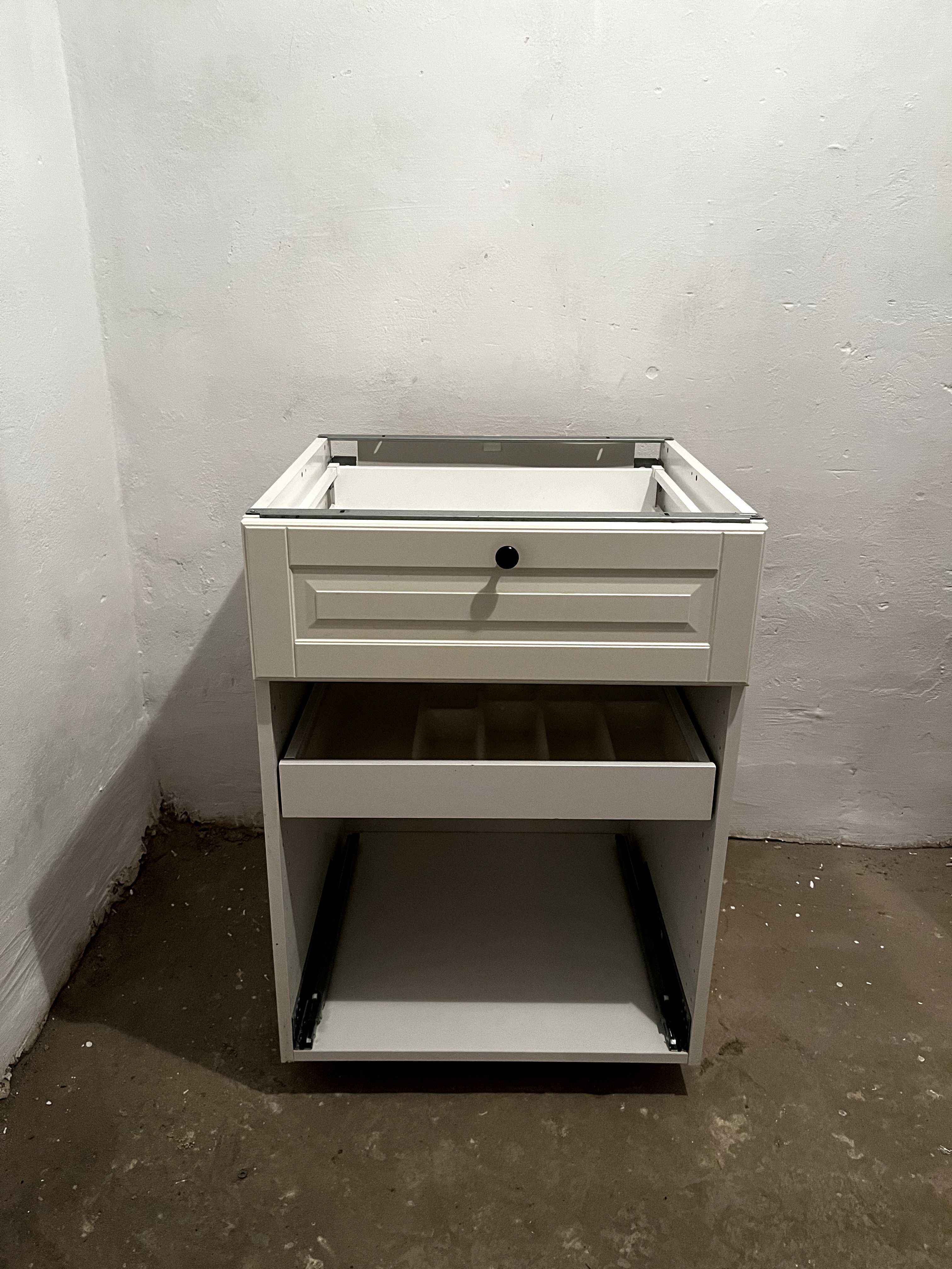 IKEA METOD / MAXIMERA szafka stojąca 60 cm z szufladami front BODBYN