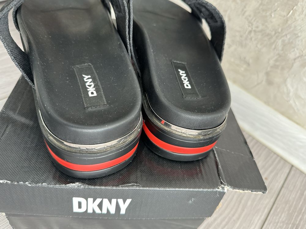 Сандали шлепки басаножки dkny donna karan донна каран