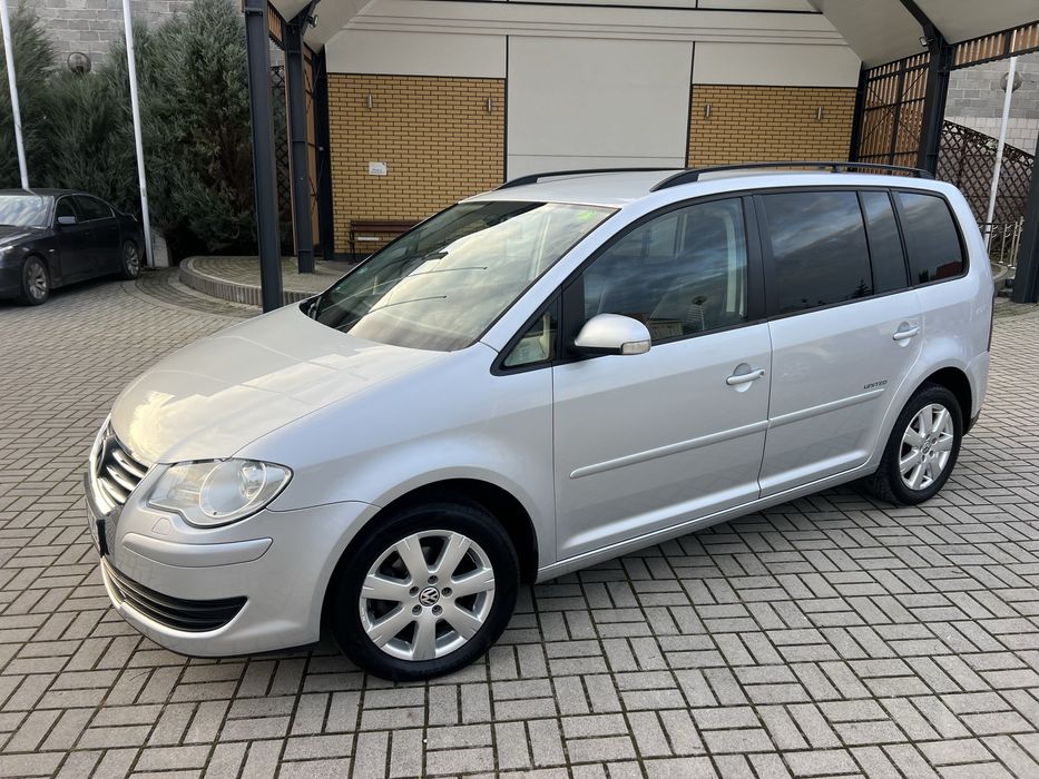 VM Touran 1.9 TDI 105KM United 7 Miejsc Klima Tempomat 6 Biegów Manual