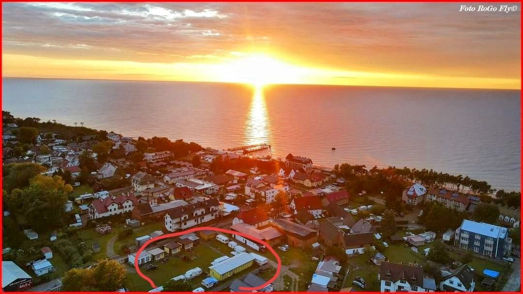 Domek bardzo blisko plaży