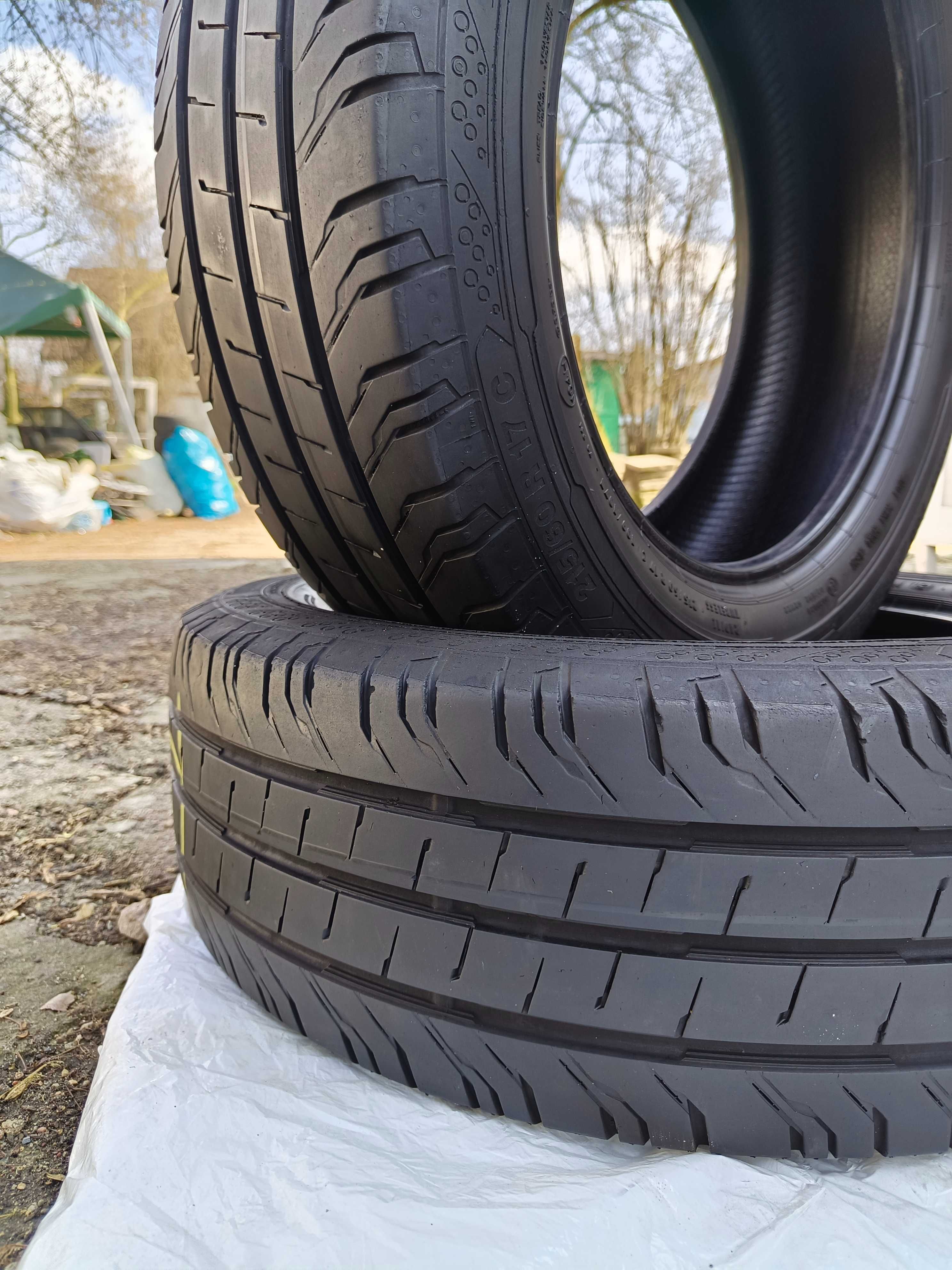 7mm Continental 215/60 R17C, 2021rok, cena za 2szt.