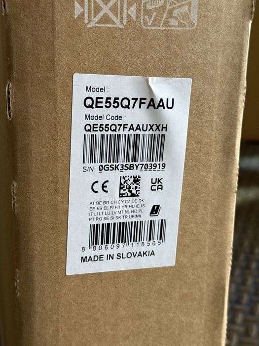 Телевізор Samsung QLED 43Q7F, 50Q7F, 55Q7F, 65Q7F, 75Q7F, 85Q7F (2025)